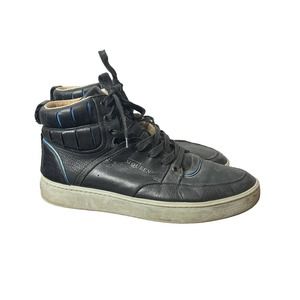 ALEXANDER MCQUEEN X PUMA Black High Top Sneakers